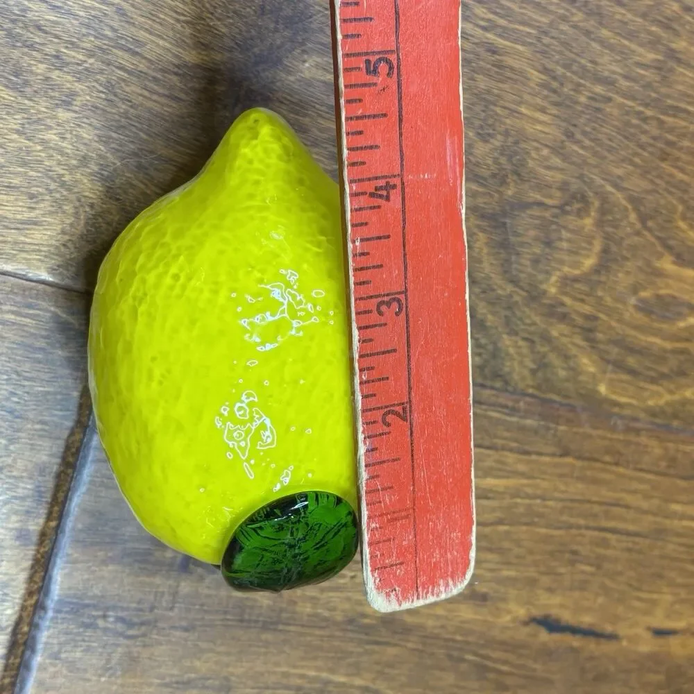 Murano style glass Fruit 4.5